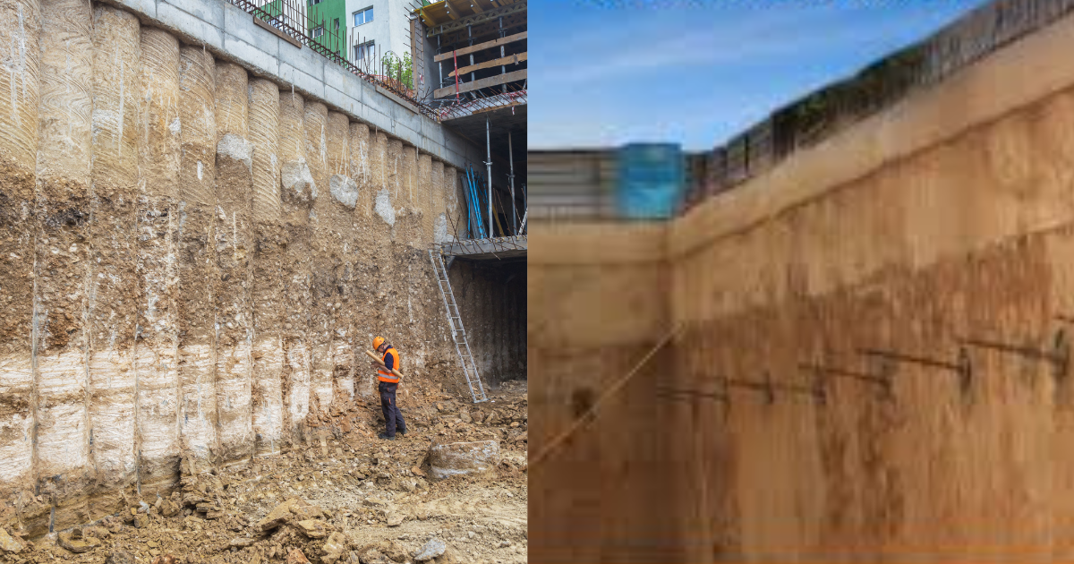 Diaphragm Walls vs. Secant Piles